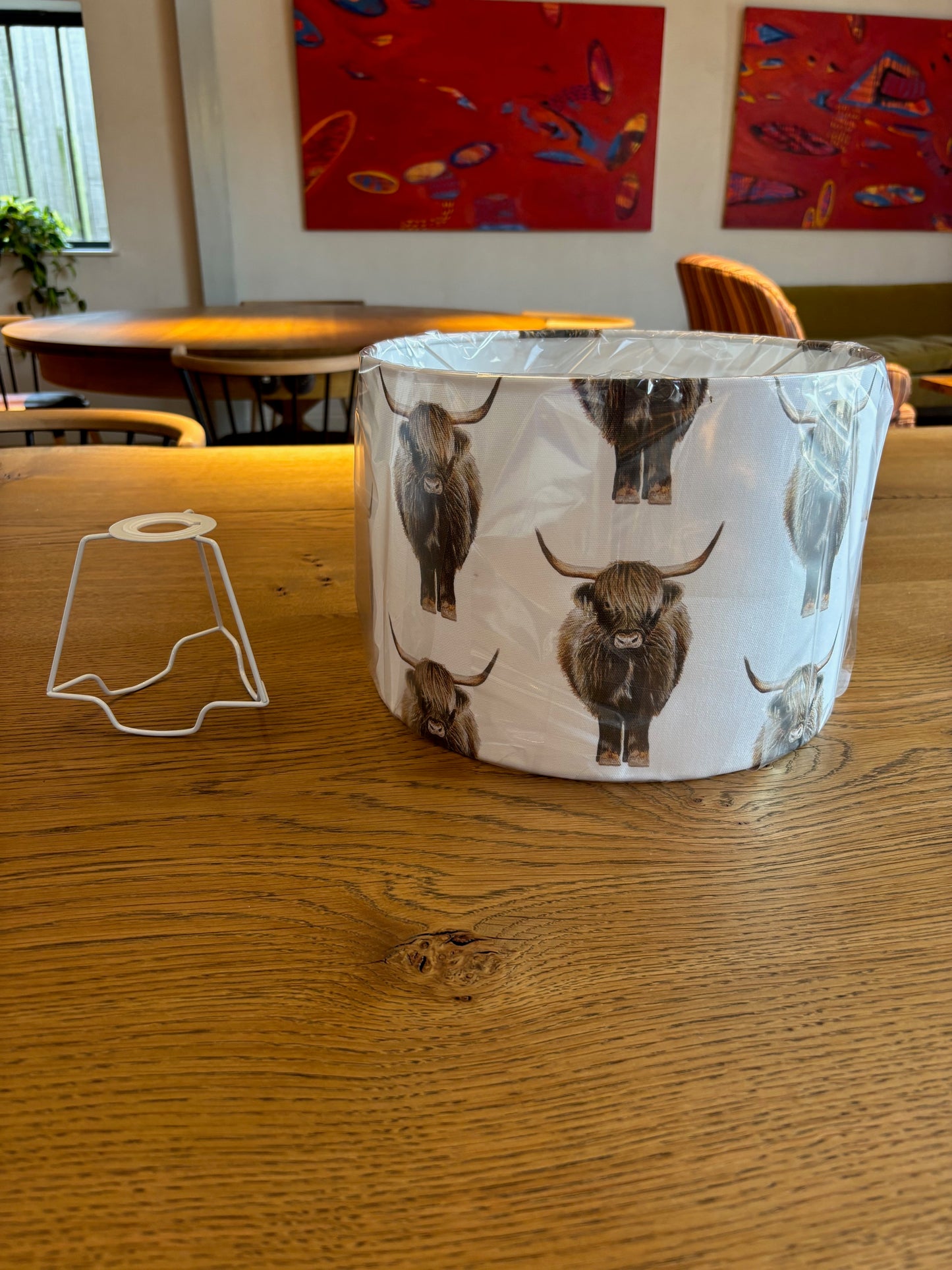 Highland Cow Medium Lampshade
