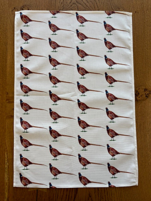 Pheasant Tea Towel
