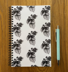 Blackberries Softback A5 Notebook