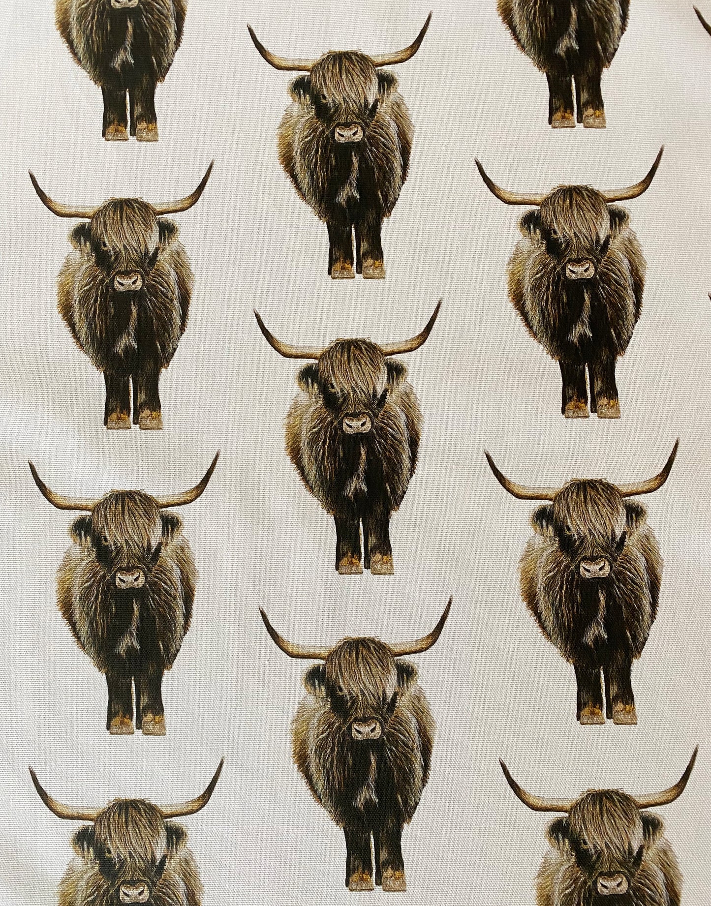 Highland Cow Multi Tea Towel