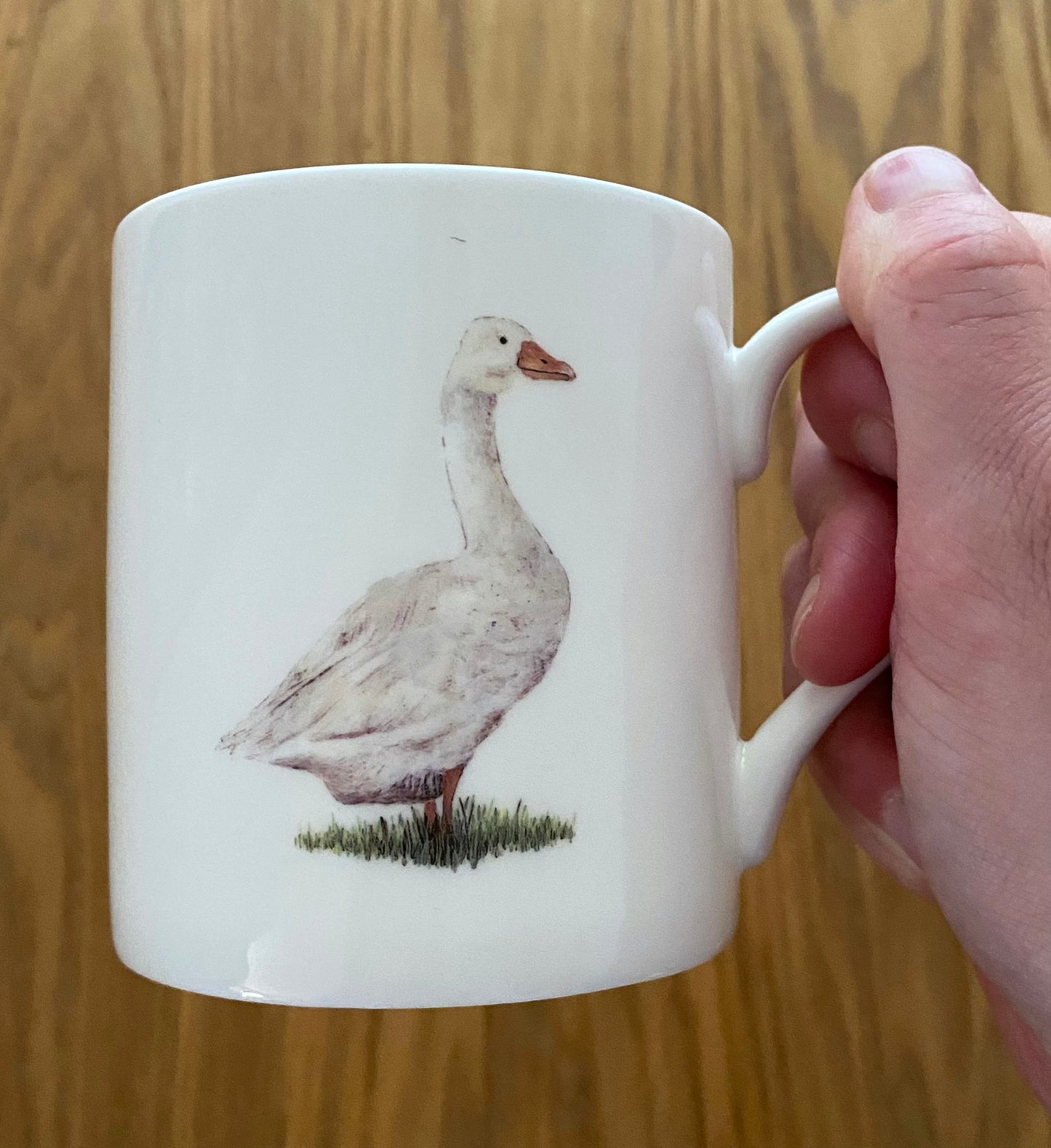 Goose Bone China Mug