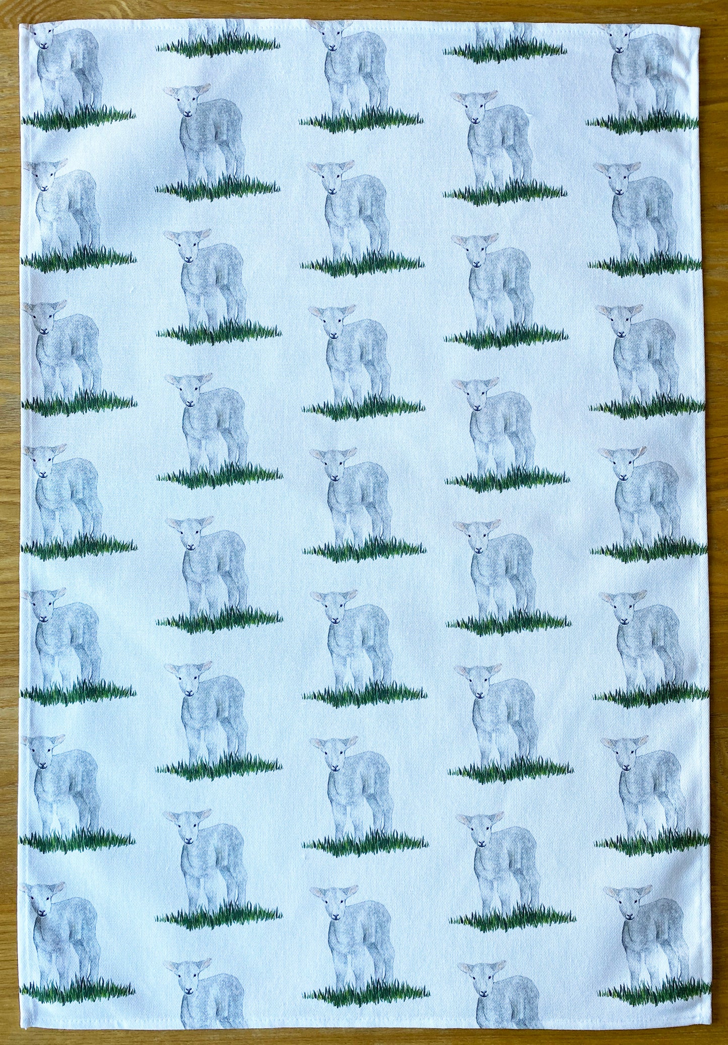 Lamb Tea Towel