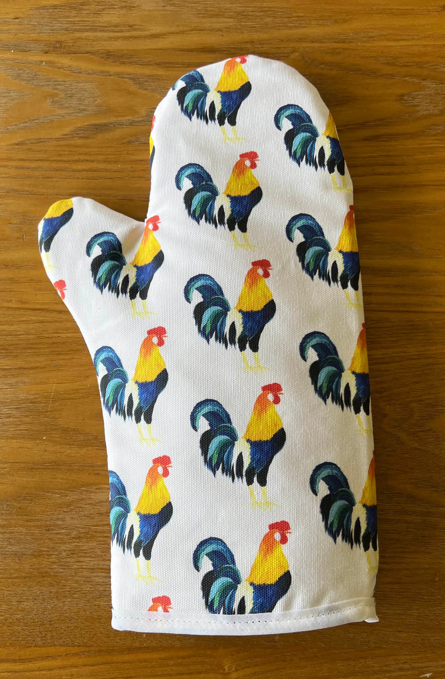 Cockerel Single Oven Mitt