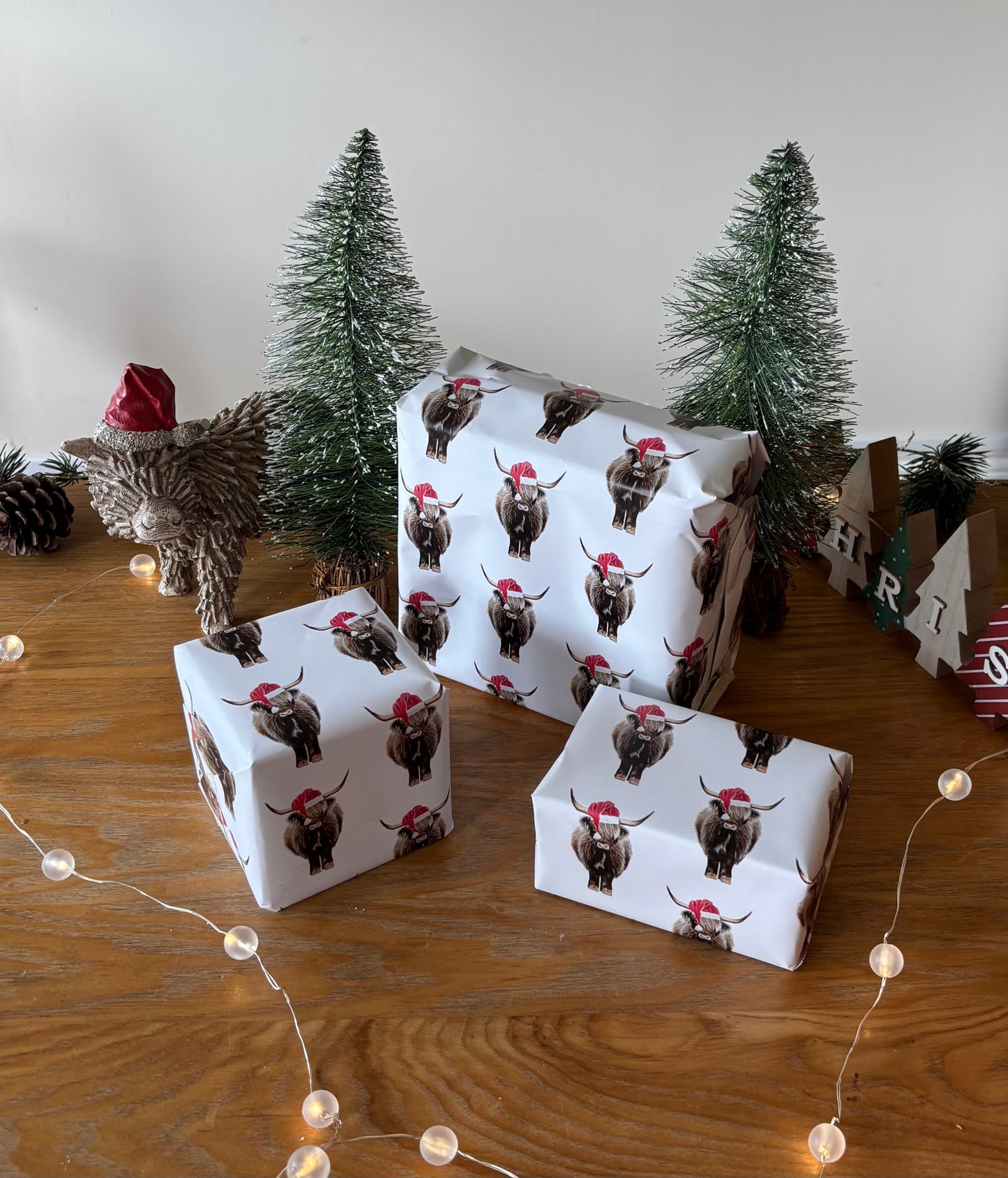 Highland Cow Wrapping Paper