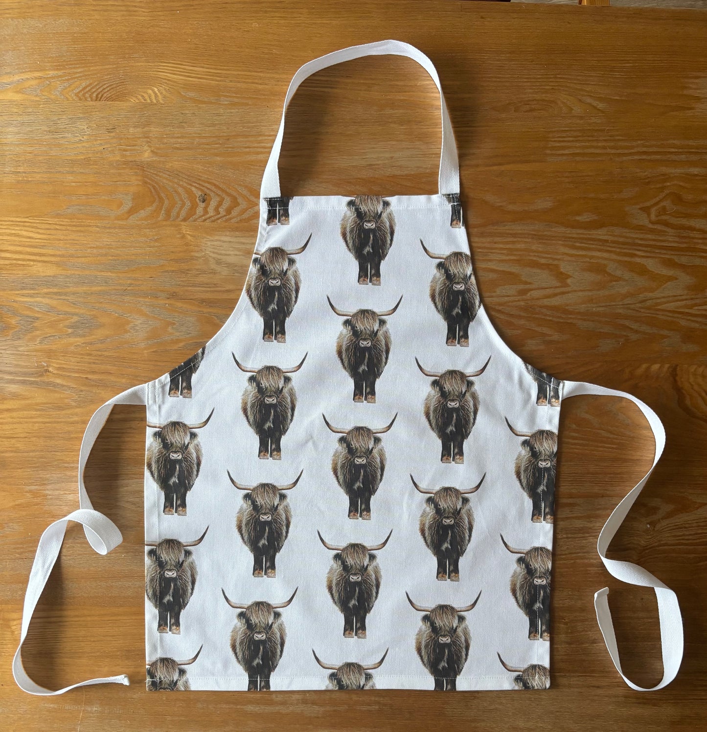 Highland Cow Children's Apron