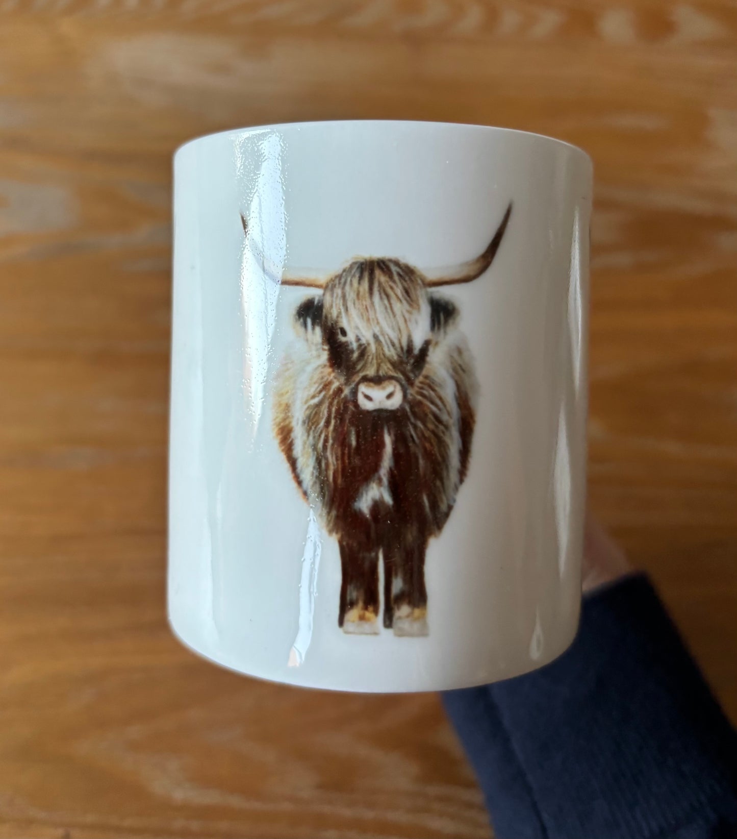 Highland Cow Bone China Mug