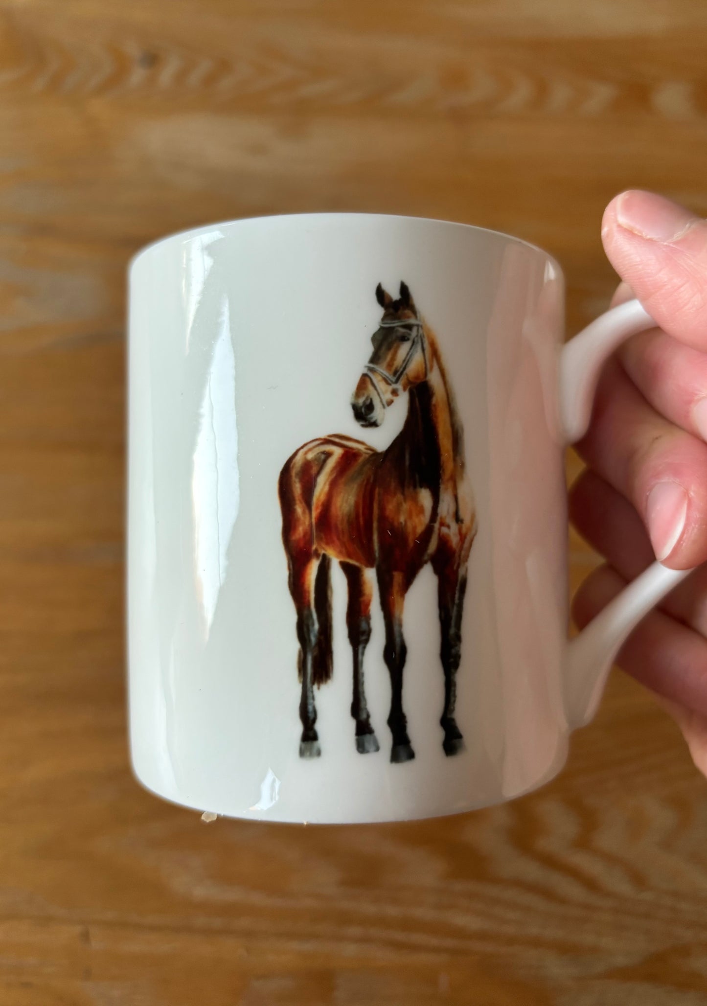 Horse Bone China Mug