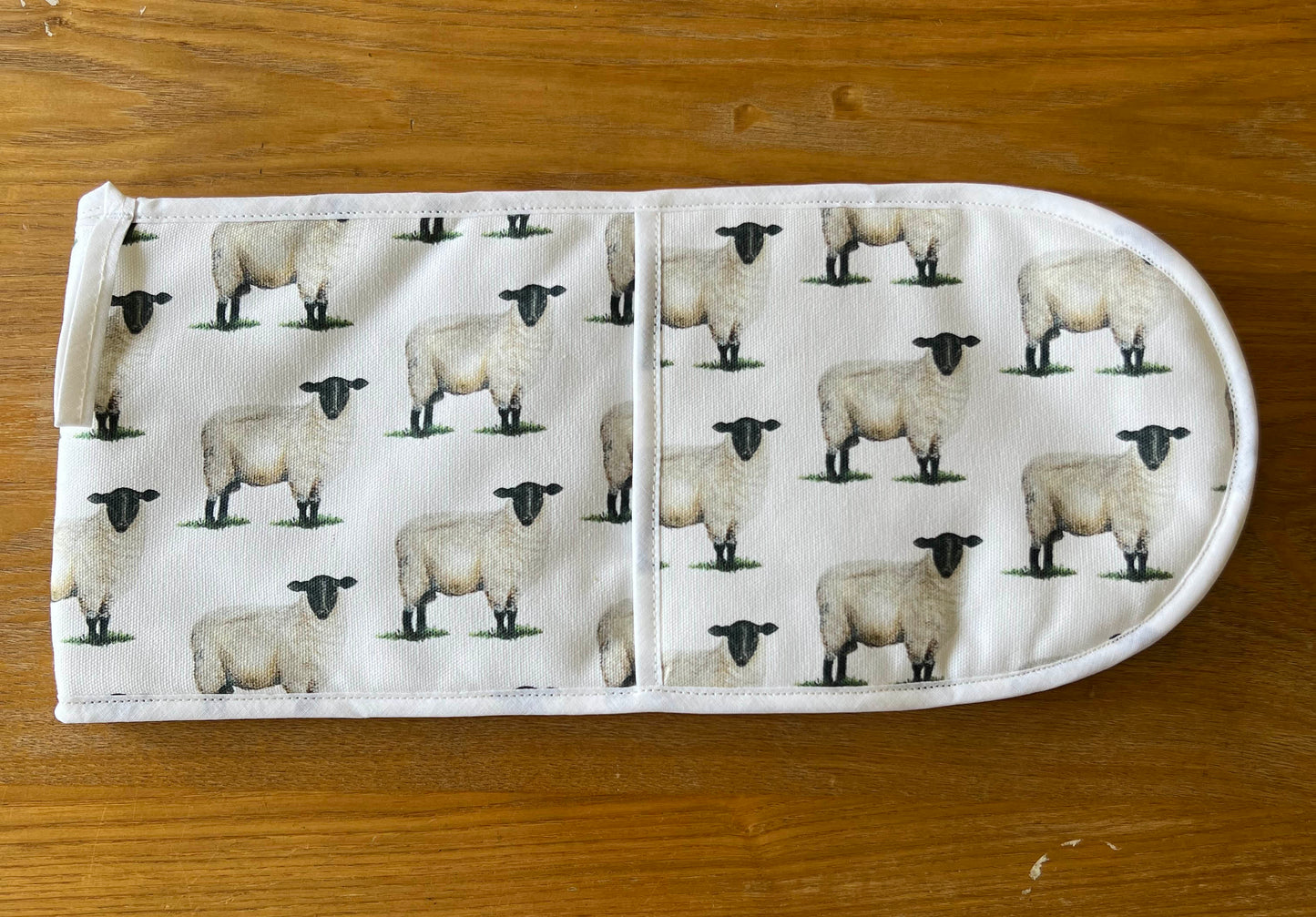 Sheep Double Oven Gloves