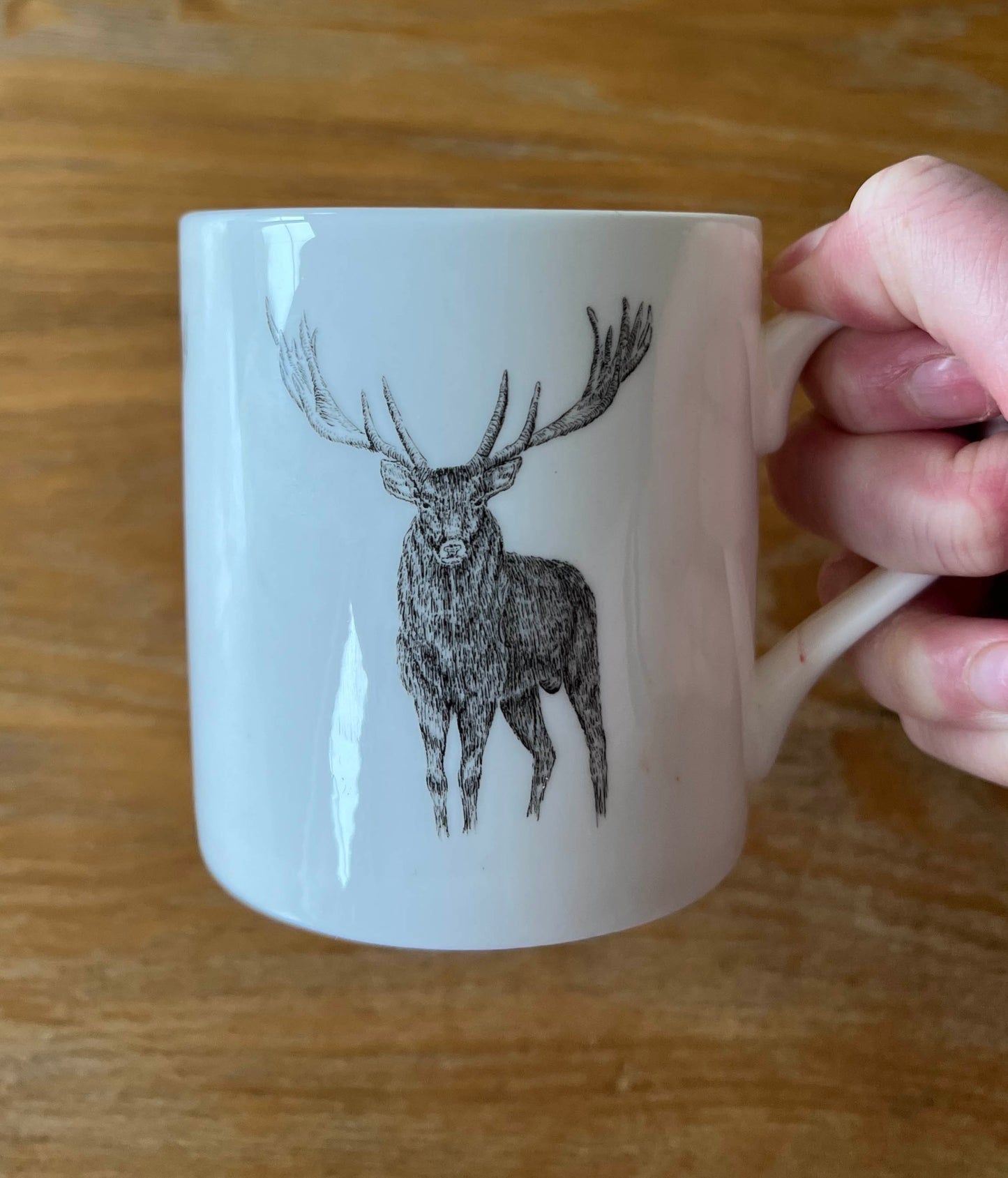 Stag Bone China Mug