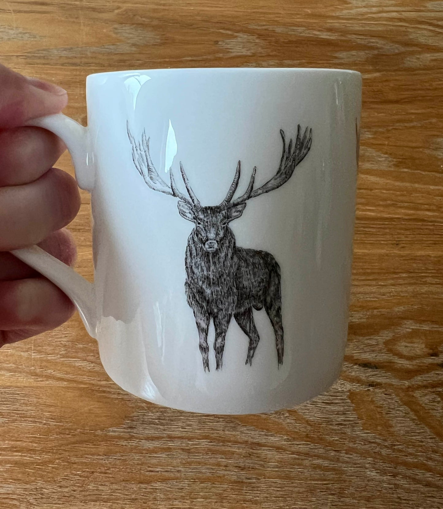 Stag Bone China Mug