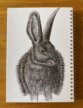 Load image into Gallery viewer, Luxury Hardback Rabbit A5 Notebook
