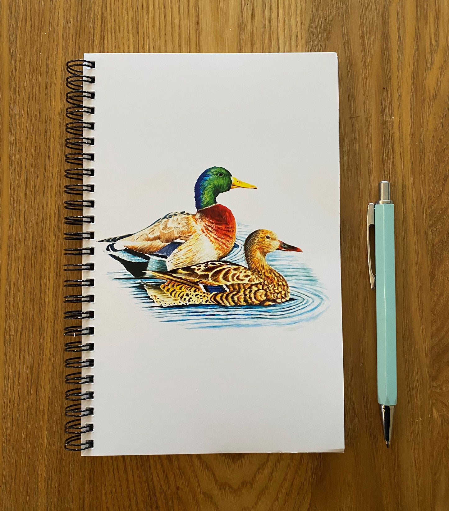 Two Ducks Softback A5Notebook