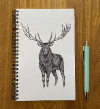 Load image into Gallery viewer, Stag Softback A5 Notebook
