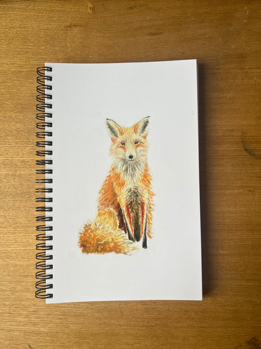 Fox Softback A5 Notebook