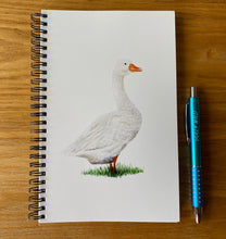 Load image into Gallery viewer, Goose Softback A5 Notebook
