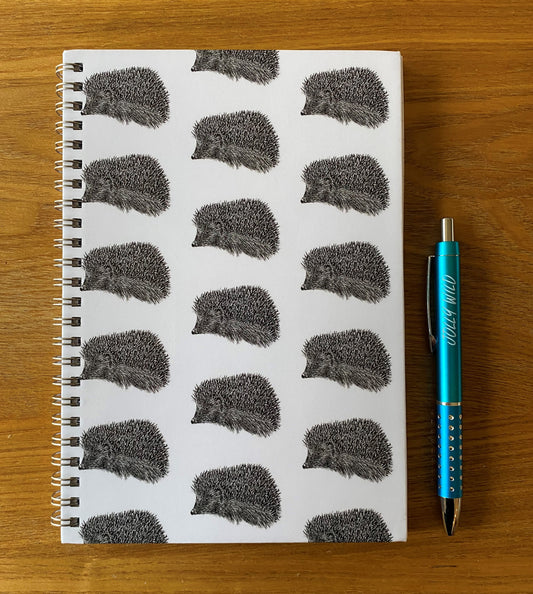 Luxury Hardback Hedgehog Multi A5 Notebook