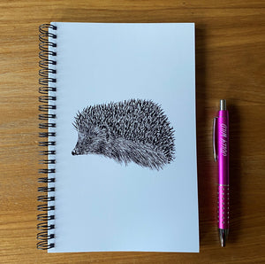 Hedgehog A5 Softback Notebook
