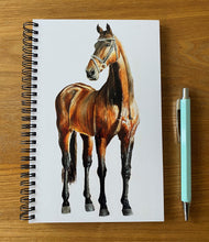 Load image into Gallery viewer, Horse Softback A5 Notebook
