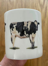 Load image into Gallery viewer, Friesian Cow Bone China Mug
