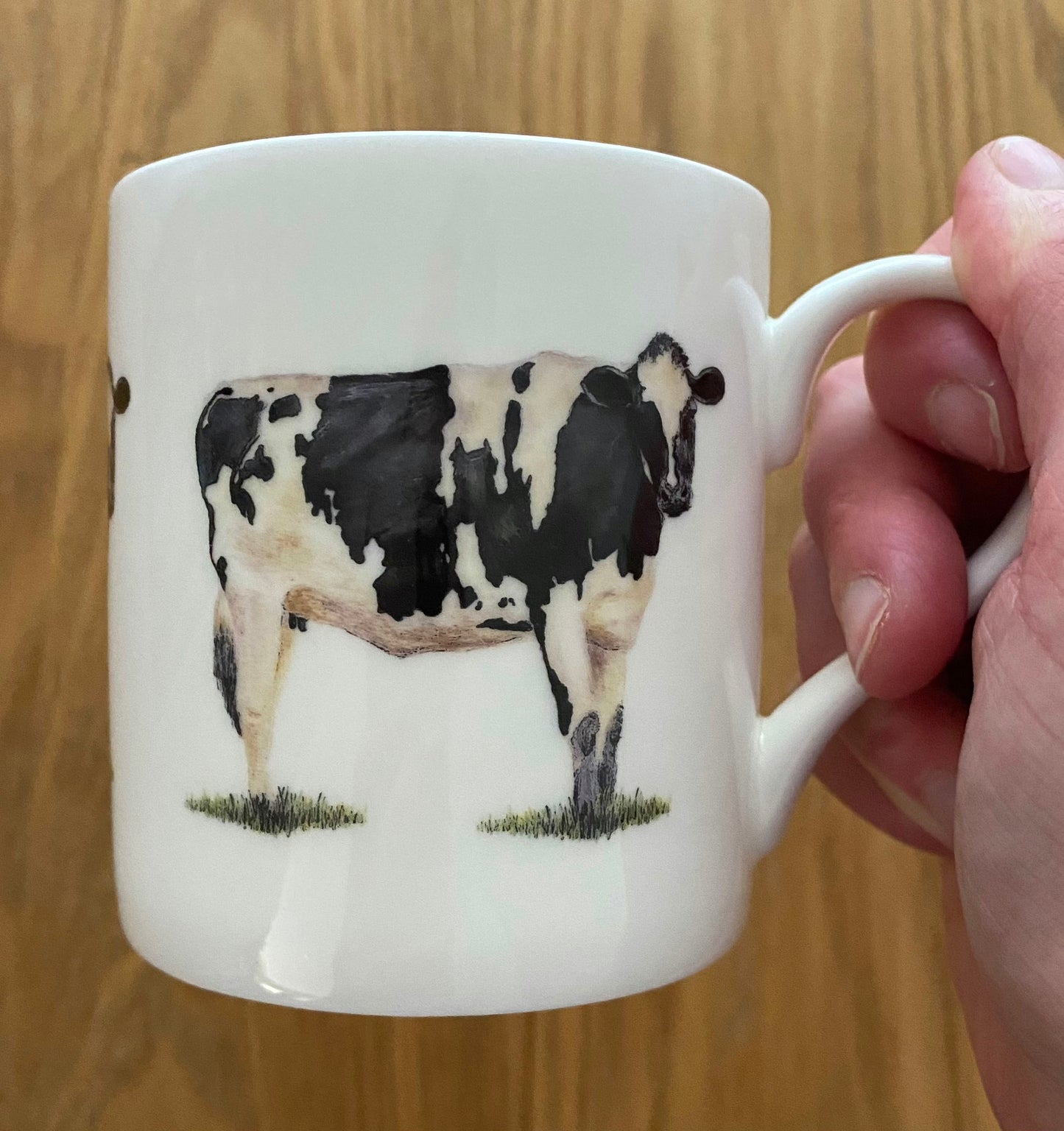 Friesian Cow Bone China Mug