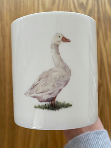 Goose Bone China Mug