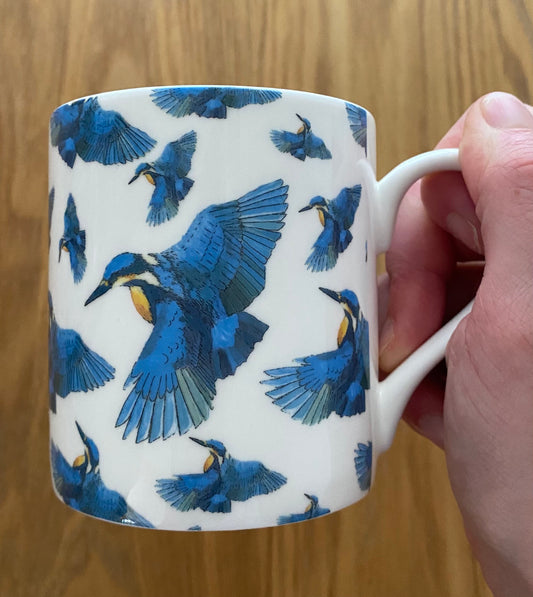 Kingfisher Bone China Mug