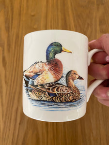 Two Ducks Bone China Mug