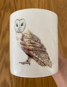 Owl Bone China Mug