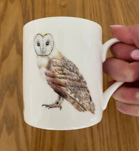 Owl Bone China Mug