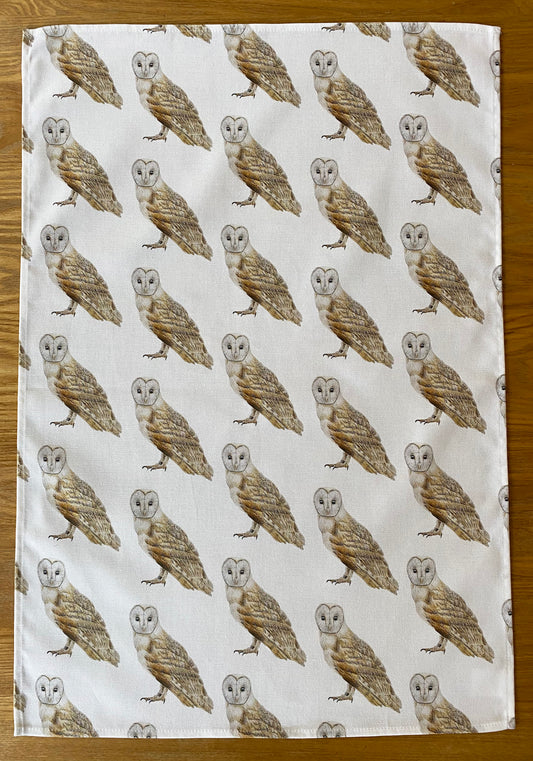 Owl Tea Towel