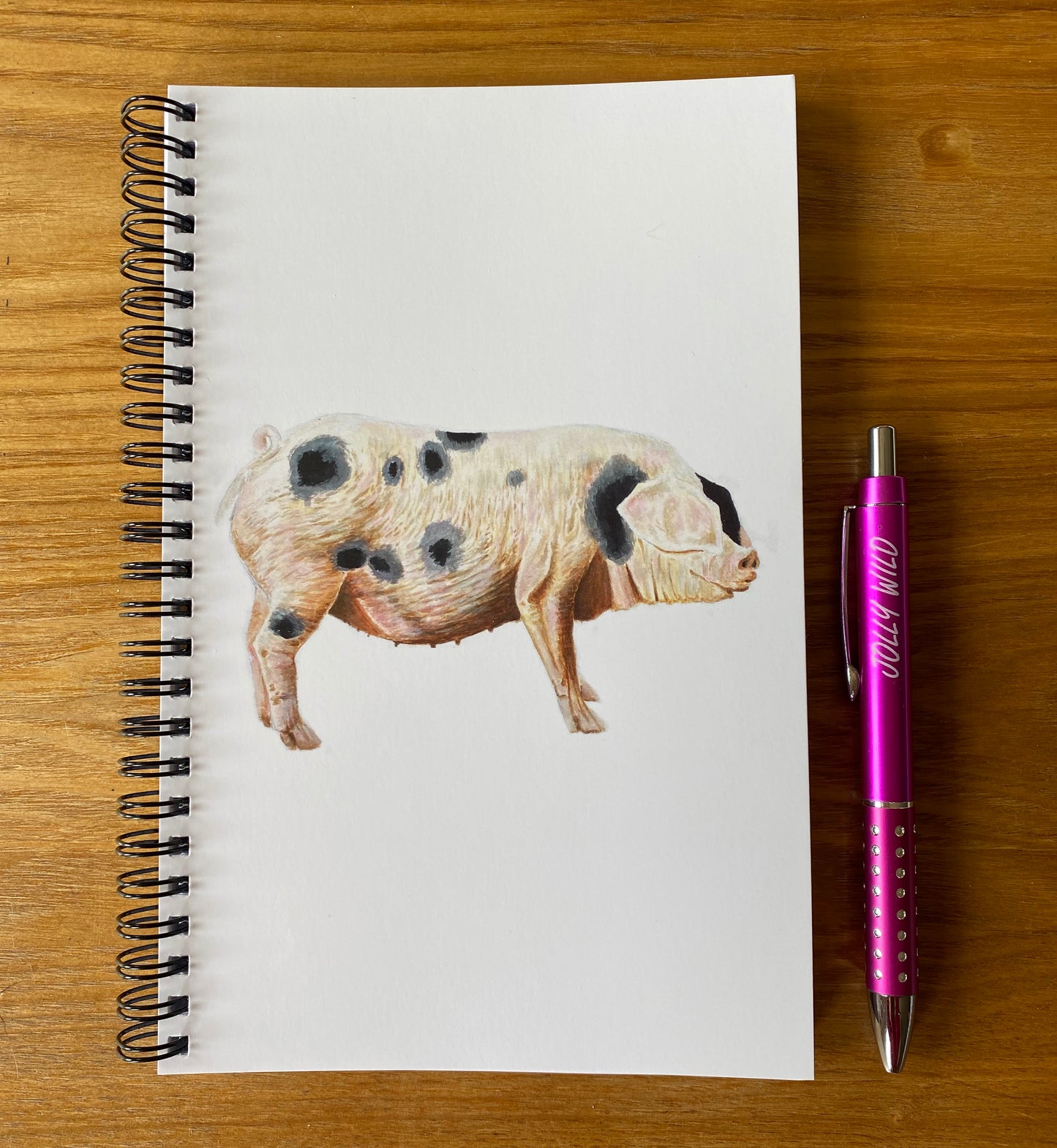 Pig Softback A5 Notebook