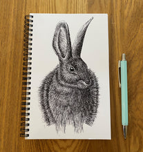 Load image into Gallery viewer, Rabbit Softback A5 Notebook
