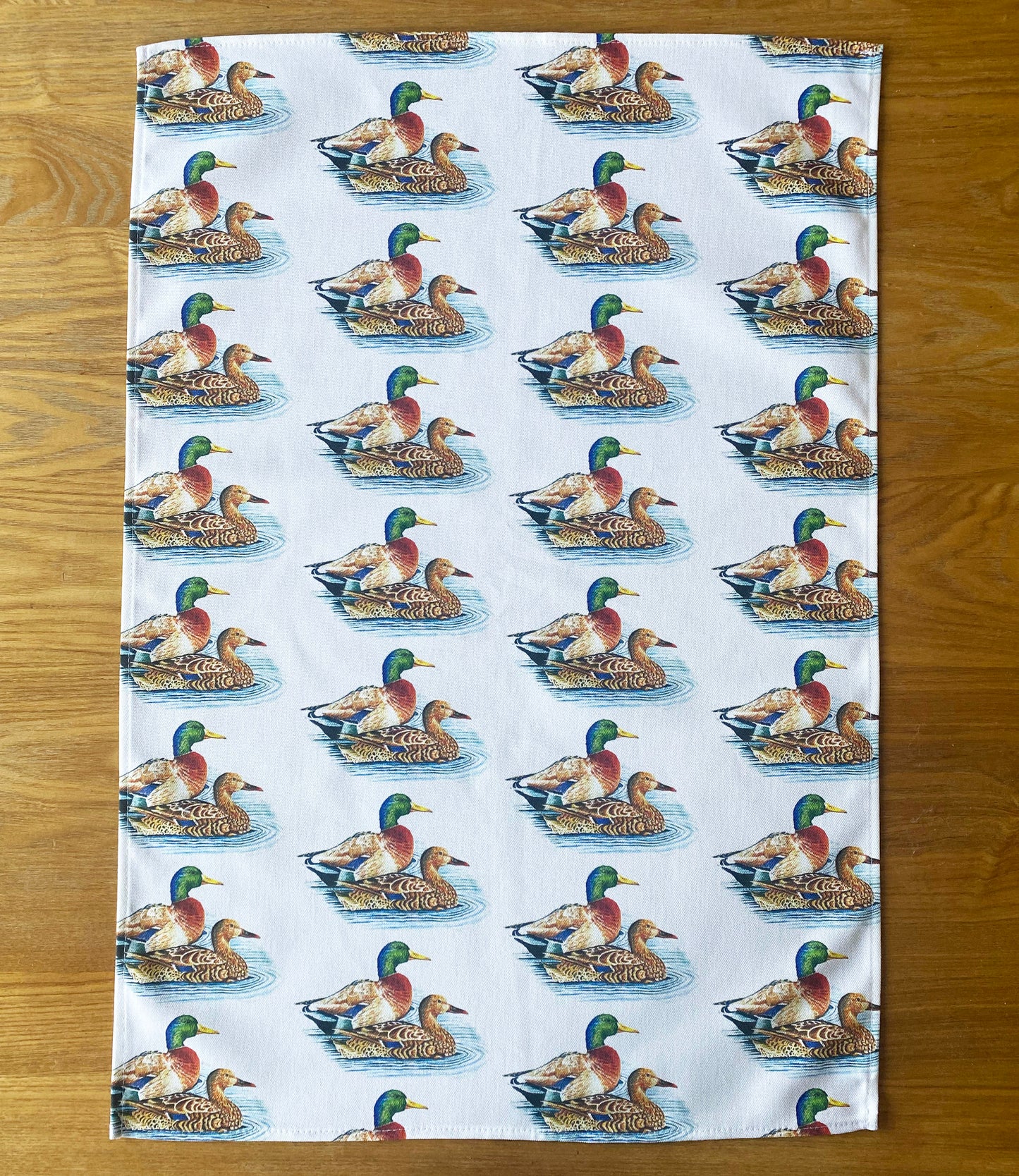 Two Ducks Tea Towel