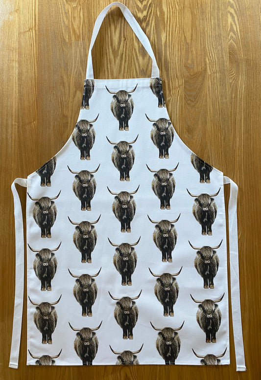 Highland Cow Apron